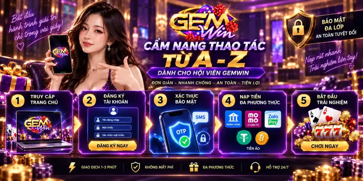 Cẩm nang thác tác Gemwin từ A-Z